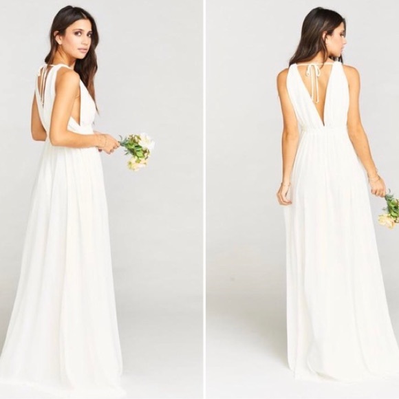 Show Me Your Mumu Ava Plunge Maxi Dress - Picture 2 of 5